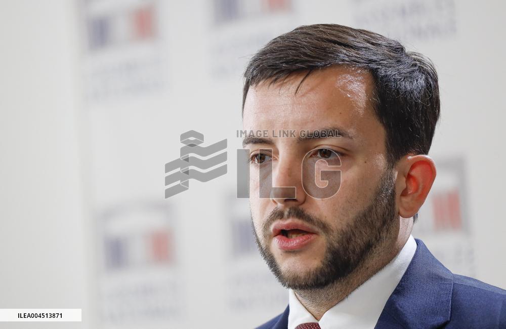 Jean Philippe Tanguy Press Conference - Paris