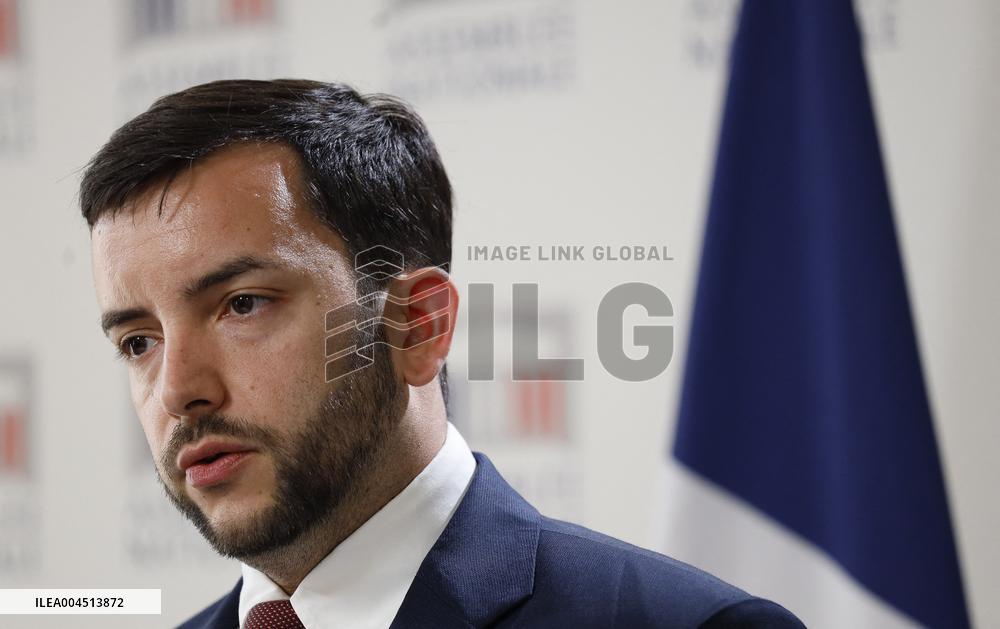 Jean Philippe Tanguy Press Conference - Paris