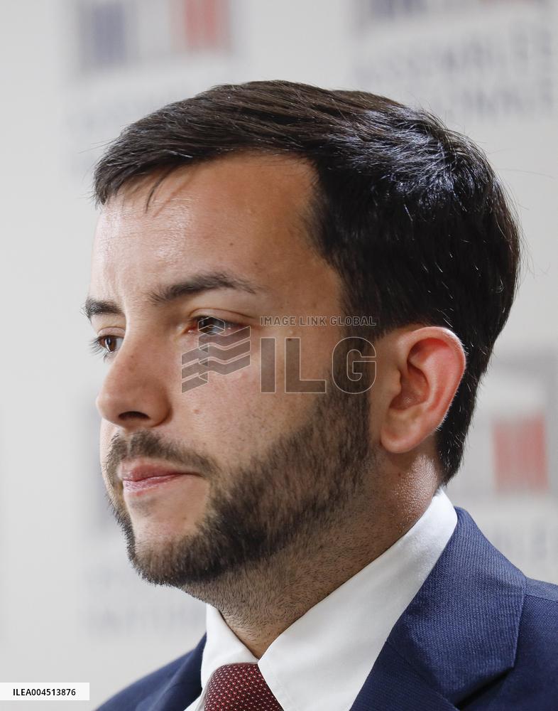 Jean Philippe Tanguy Press Conference - Paris