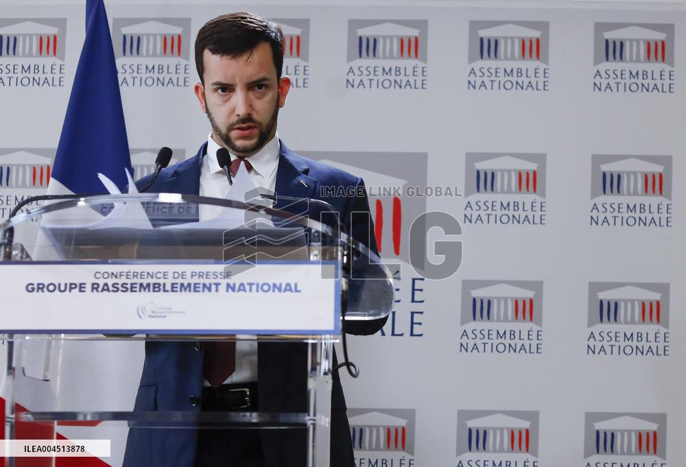 Jean Philippe Tanguy Press Conference - Paris