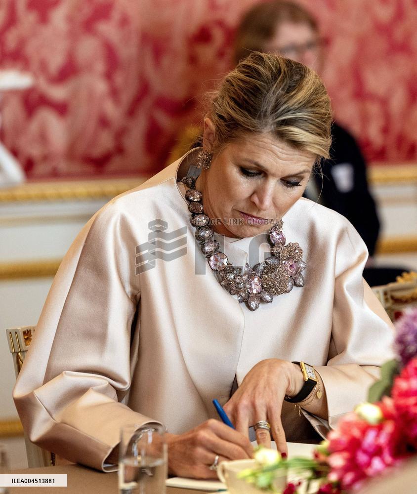 Queen Maxima At A Student Welfare Work Conference - The Hague