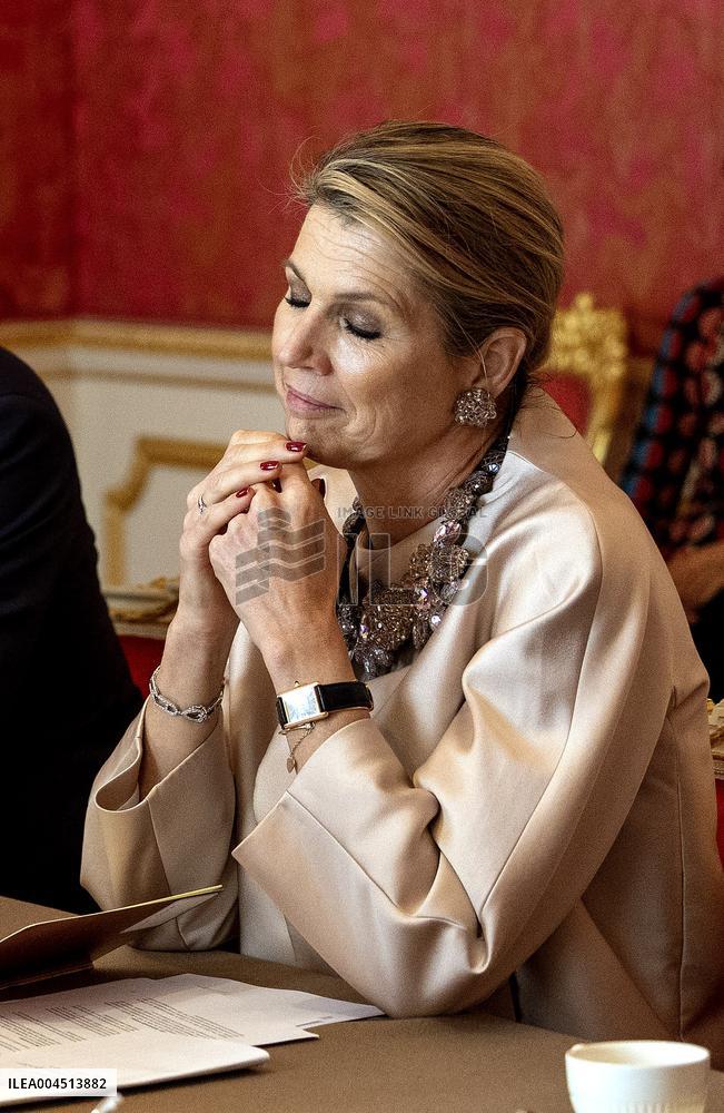 Queen Maxima At A Student Welfare Work Conference - The Hague