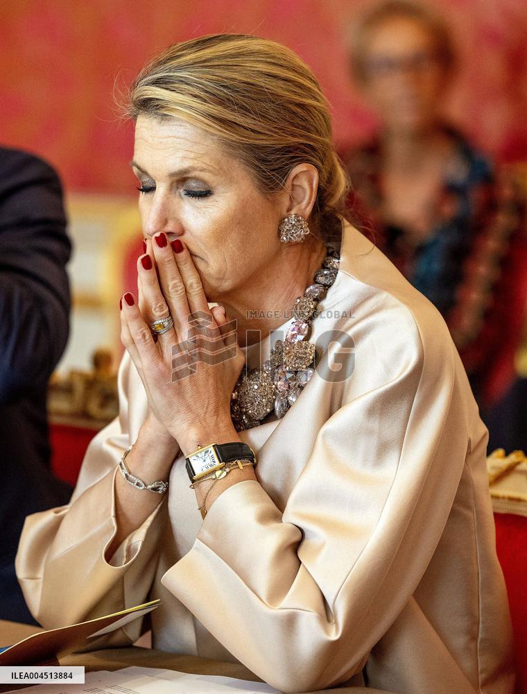 Queen Maxima At A Student Welfare Work Conference - The Hague