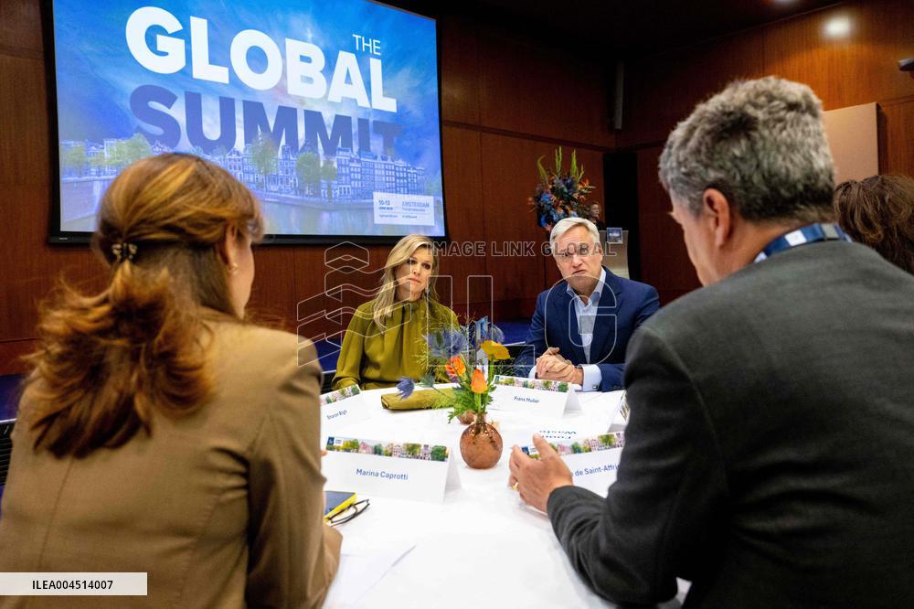 Queen Maxima at the Global Summit Consumer Goods Forum - Amsterdam