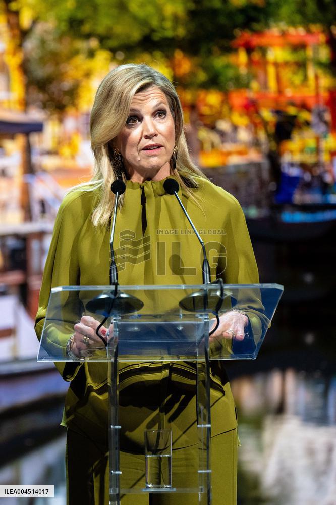 Queen Maxima at the Global Summit Consumer Goods Forum - Amsterdam