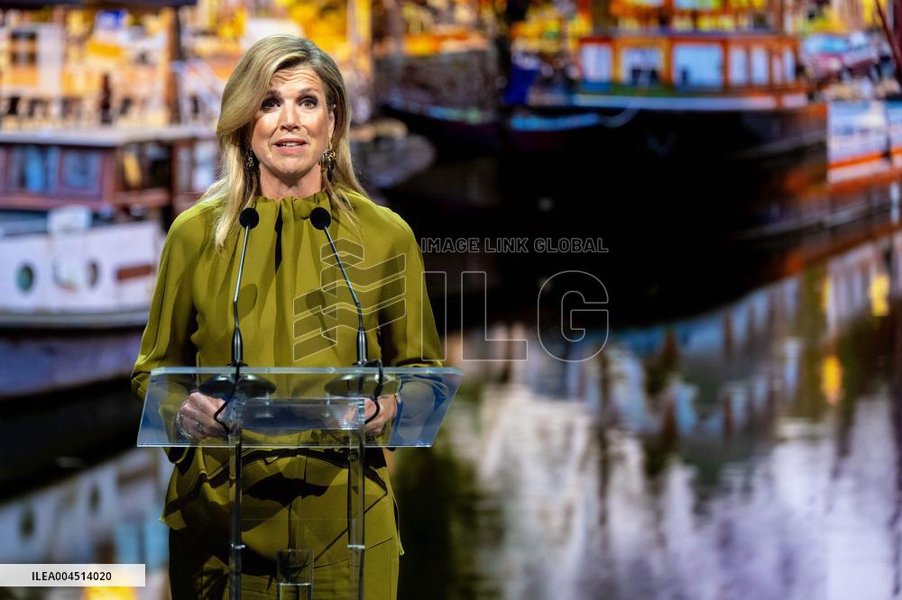 Queen Maxima at the Global Summit Consumer Goods Forum - Amsterdam