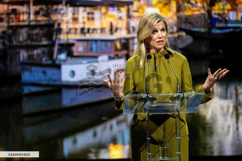 Queen Maxima at the Global Summit Consumer Goods Forum - Amsterdam
