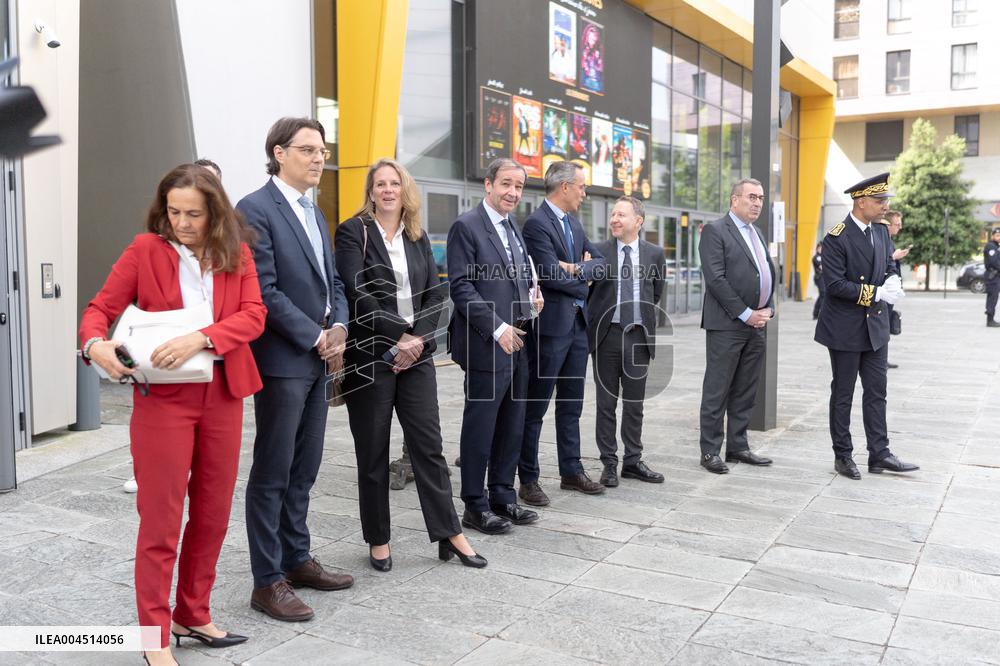 Signing of the strategic contract for the nuclear industry - Massy Aj