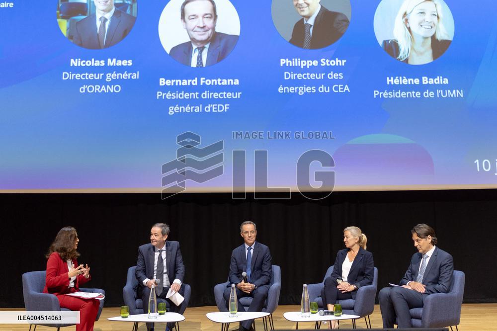 Signing of the strategic contract for the nuclear industry - Massy Aj