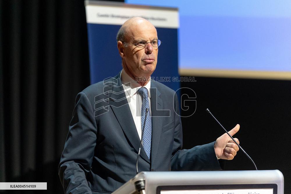 Signing of the strategic contract for the nuclear industry - Massy Aj