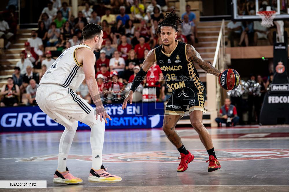 Betclic Elite French Basketball Championship - AS Monaco v ASVEL Lyon Villeurbanne