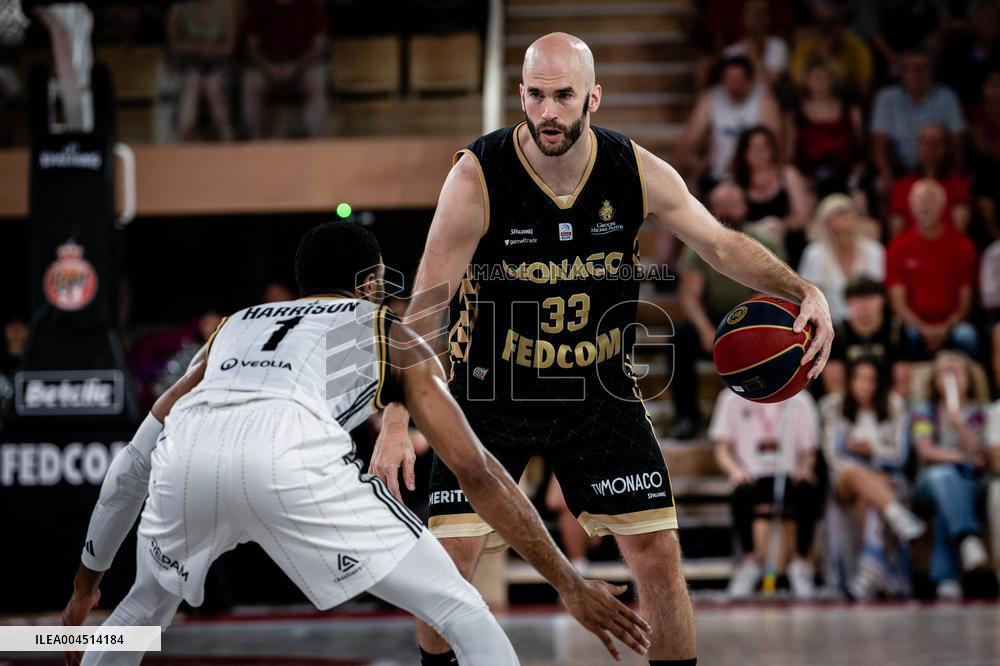 Betclic Elite French Basketball Championship - AS Monaco v ASVEL Lyon Villeurbanne