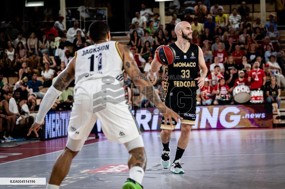 Betclic Elite French Basketball Championship - AS Monaco v ASVEL Lyon Villeurbanne