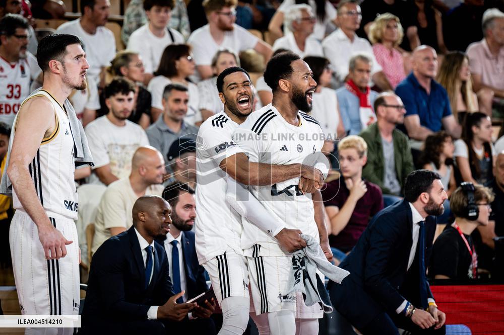 Betclic Elite French Basketball Championship - AS Monaco v ASVEL Lyon Villeurbanne