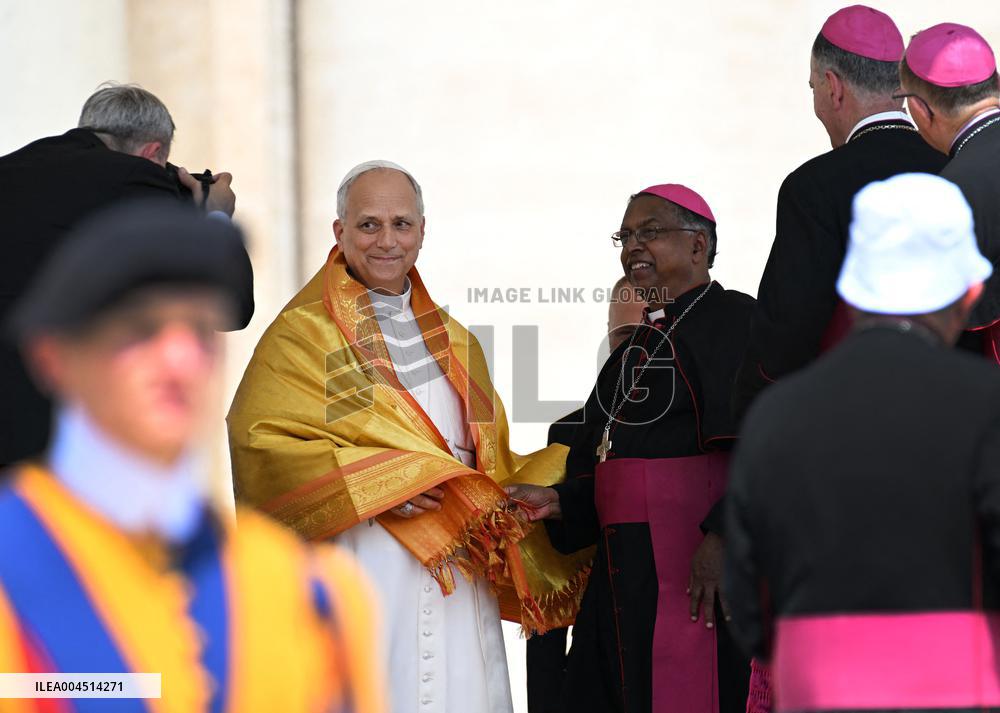 Pope Leo XIV Leads The General Audience - Vatican
