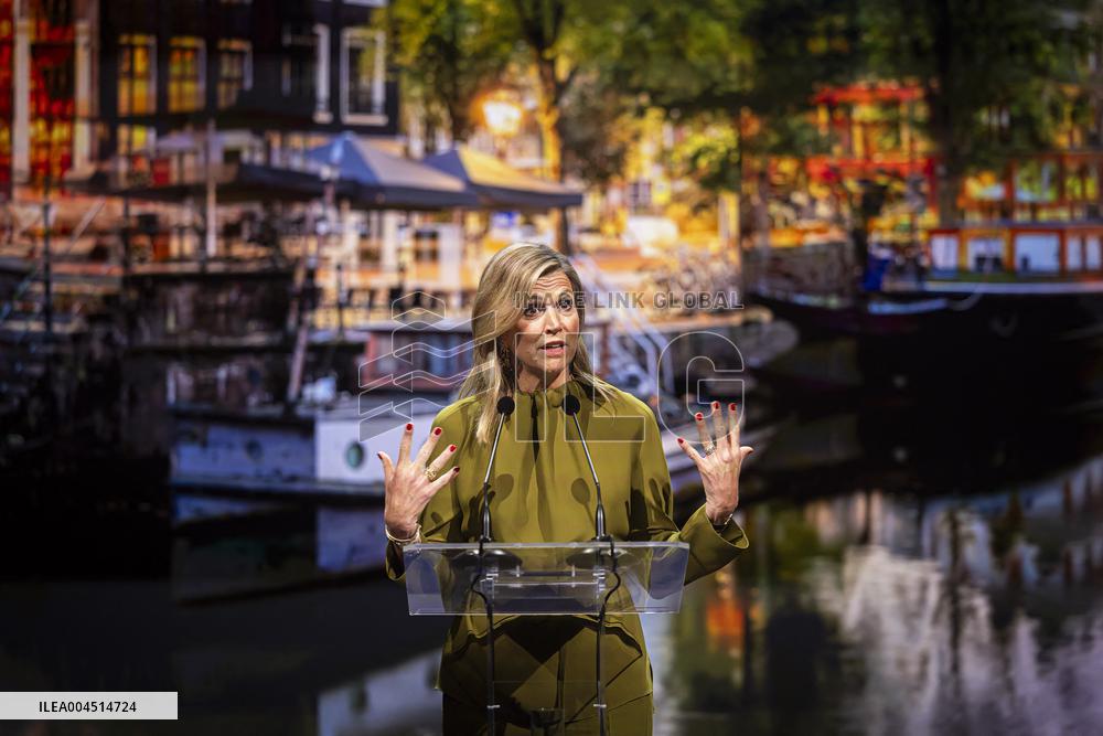 Queen Maxima at the Global Summit Consumer Goods Forum - Amsterdam