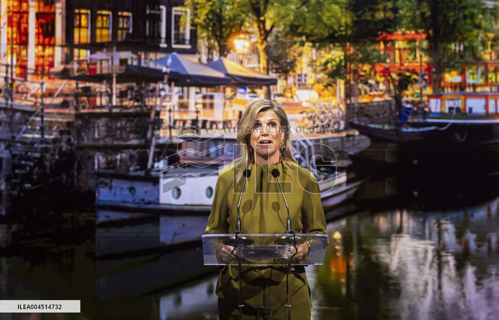 Queen Maxima at the Global Summit Consumer Goods Forum - Amsterdam