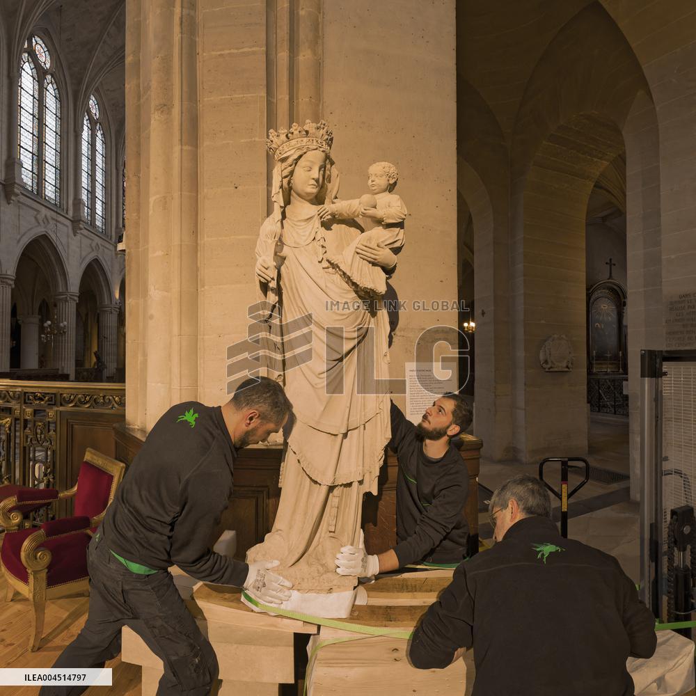 Exclusive - Illustration - The Cathedral of Notre Dame - Paris
