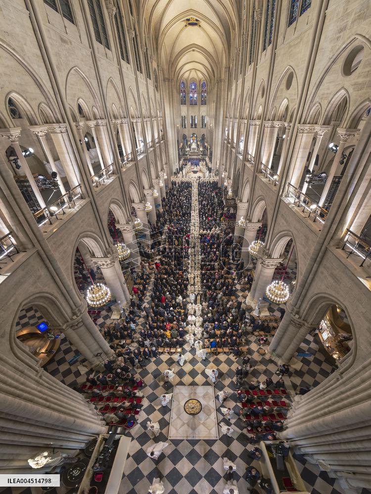Exclusive - Illustration - The Cathedral of Notre Dame - Paris