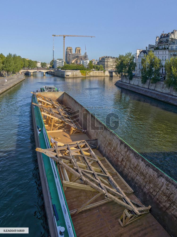 Exclusive - Illustration - The Cathedral of Notre Dame - Paris