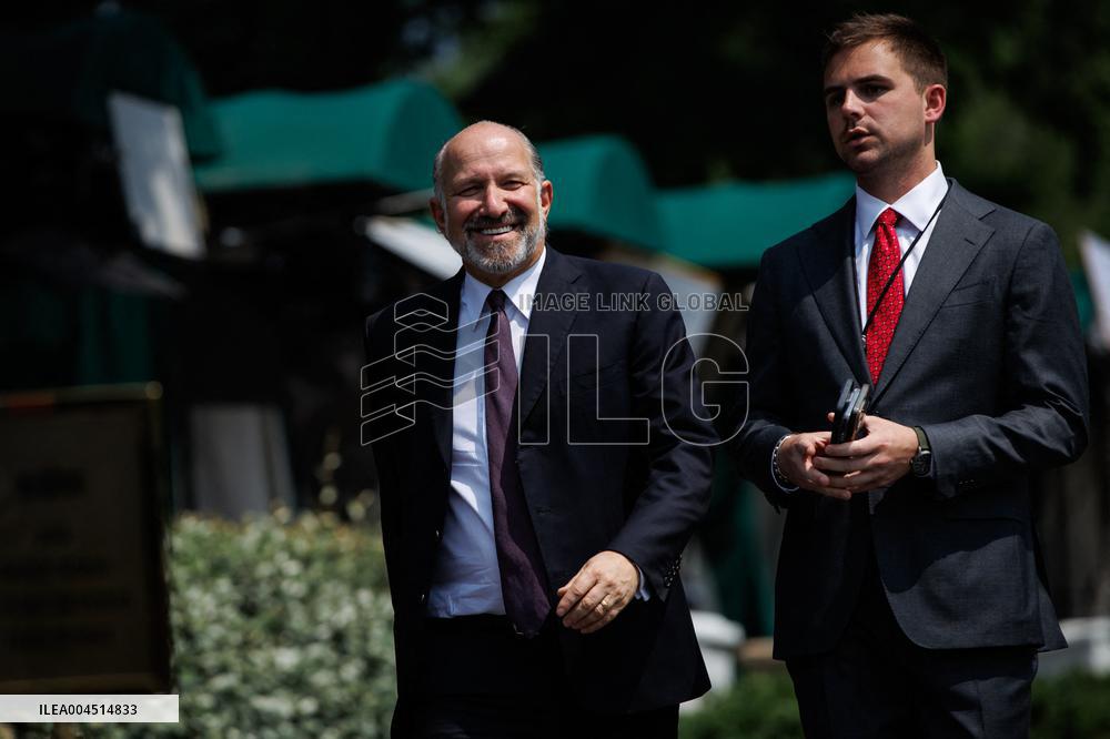 DC: U.S. Secretary of Commerce Howard Lutnick