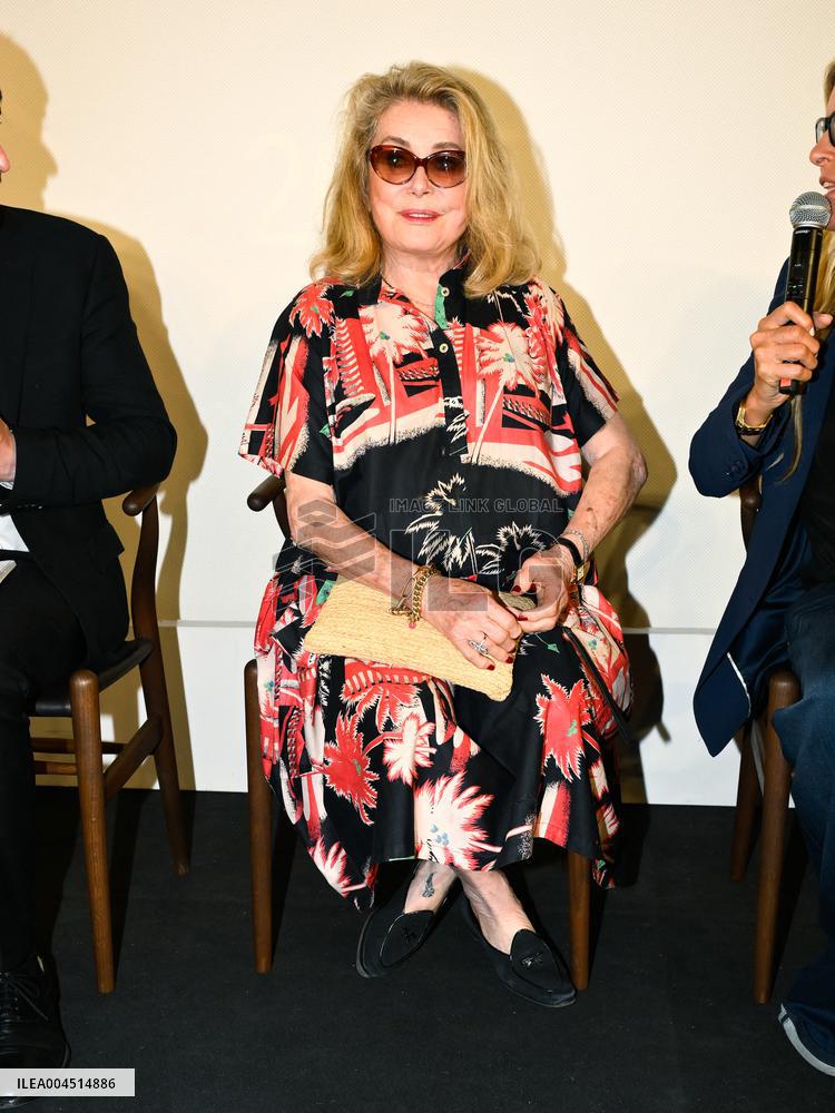 71st Taormina Film Fest - Catherine Deneuve Masterclass