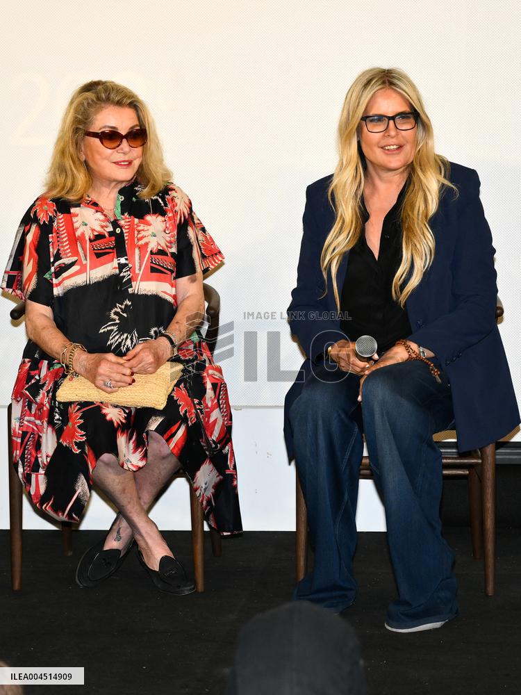 71st Taormina Film Fest - Catherine Deneuve Masterclass