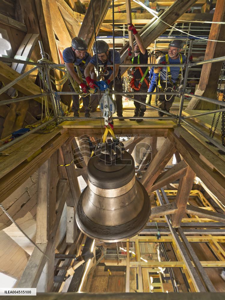 Exclusive - Illustration - The Cathedral of Notre Dame - Paris