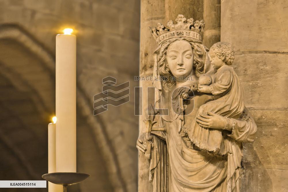 Exclusive - Illustration - The Cathedral of Notre Dame - Paris