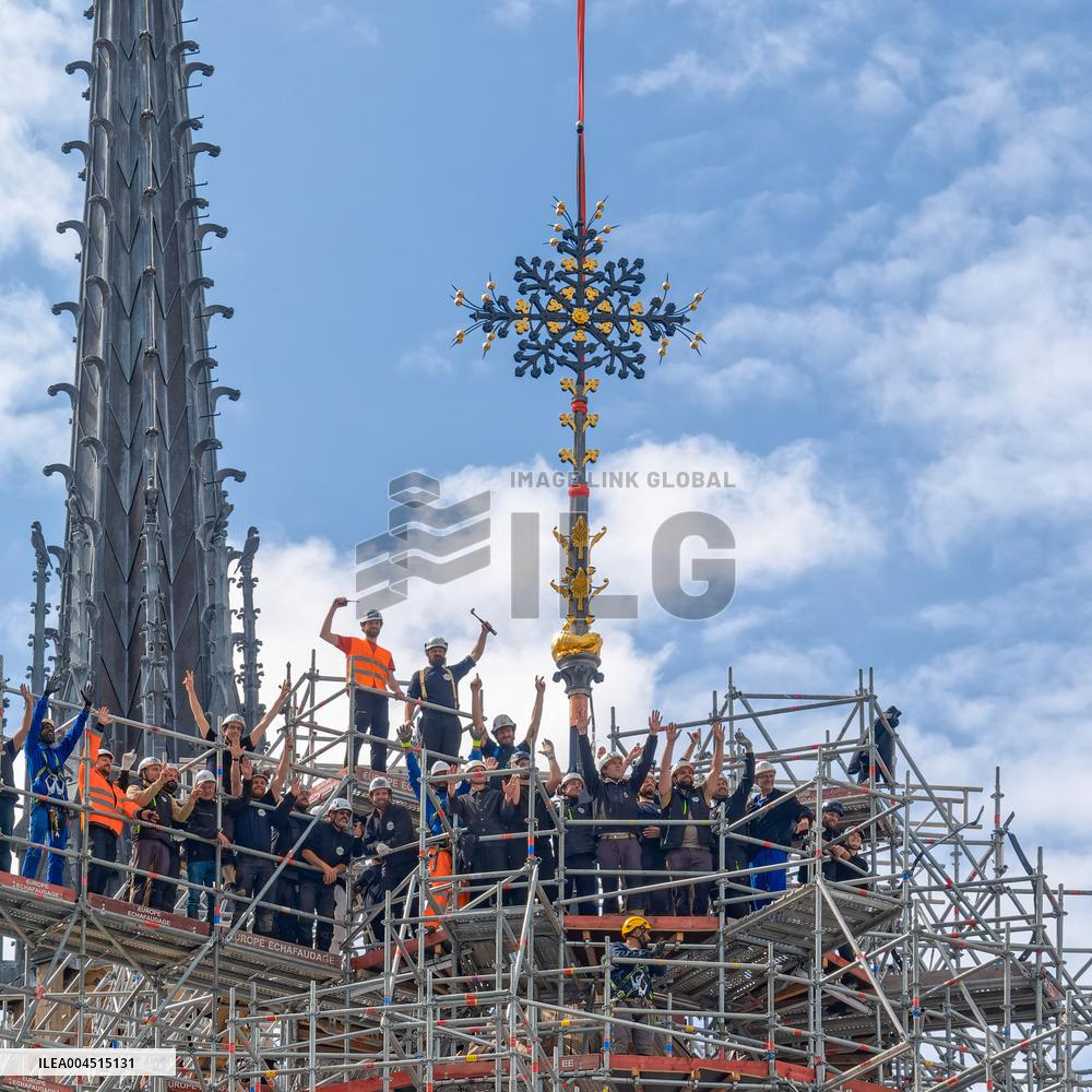 Exclusive - Illustration - The Cathedral of Notre Dame - Paris