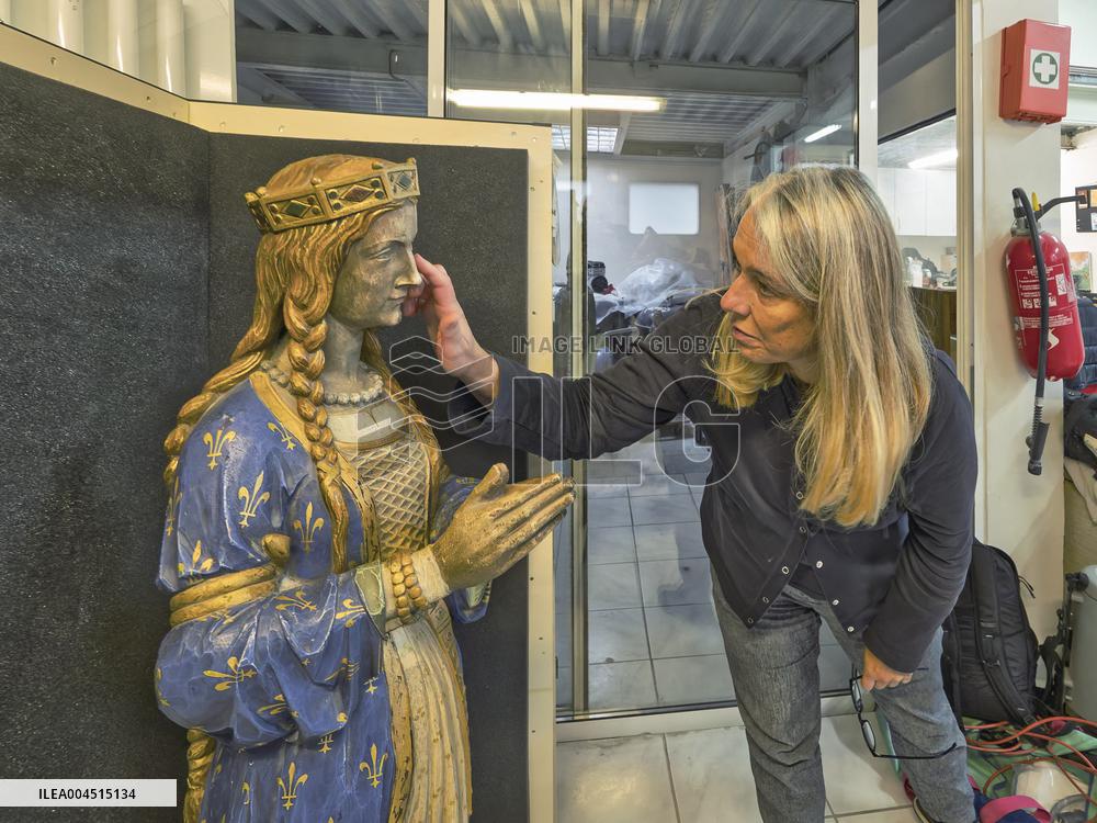 Exclusive - Illustration - The Cathedral of Notre Dame - Paris