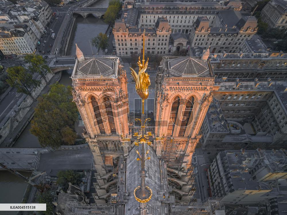 Exclusive - Illustration - The Cathedral of Notre Dame - Paris