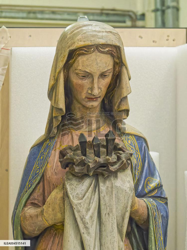 Exclusive - Illustration - The Cathedral of Notre Dame - Paris