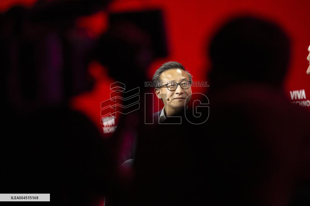 Joseph Tsai At Vivatech - Paris