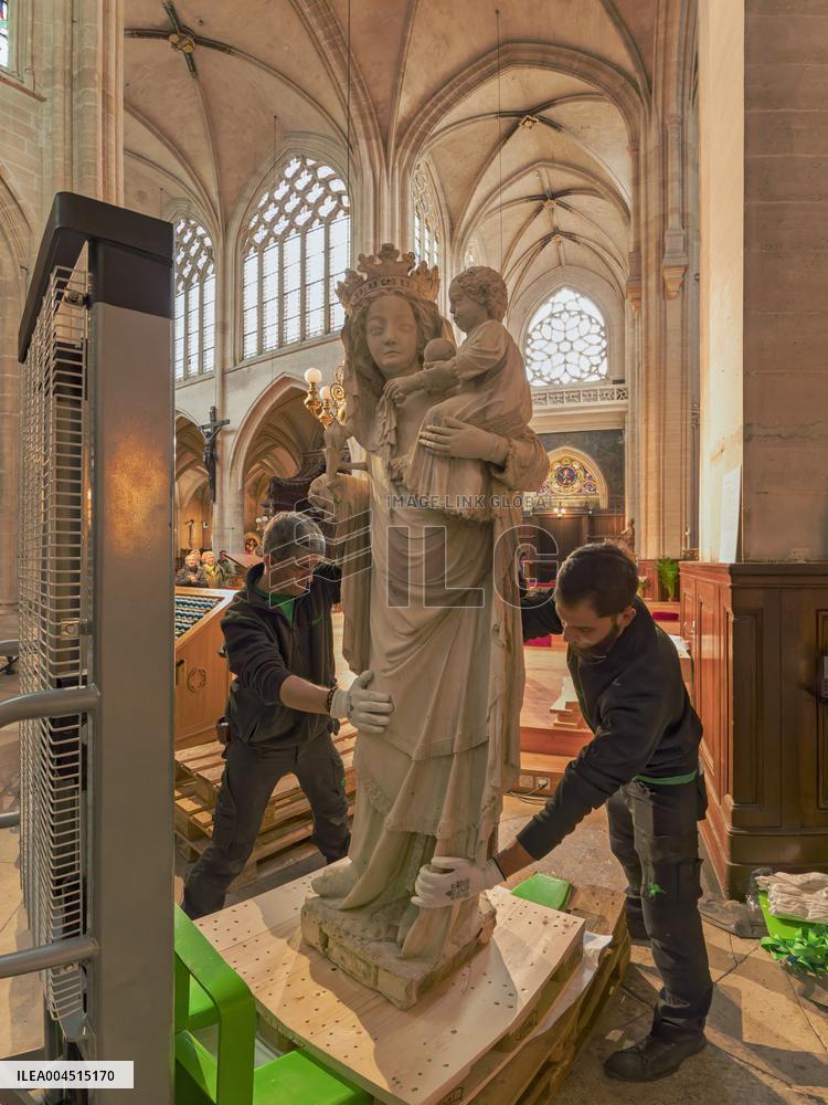 Exclusive - Illustration - The Cathedral of Notre Dame - Paris