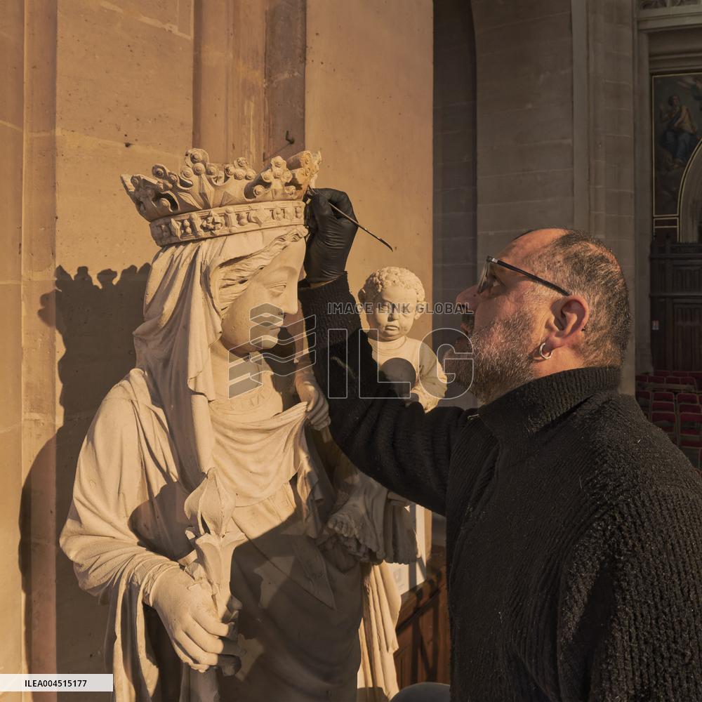 Exclusive - Illustration - The Cathedral of Notre Dame - Paris