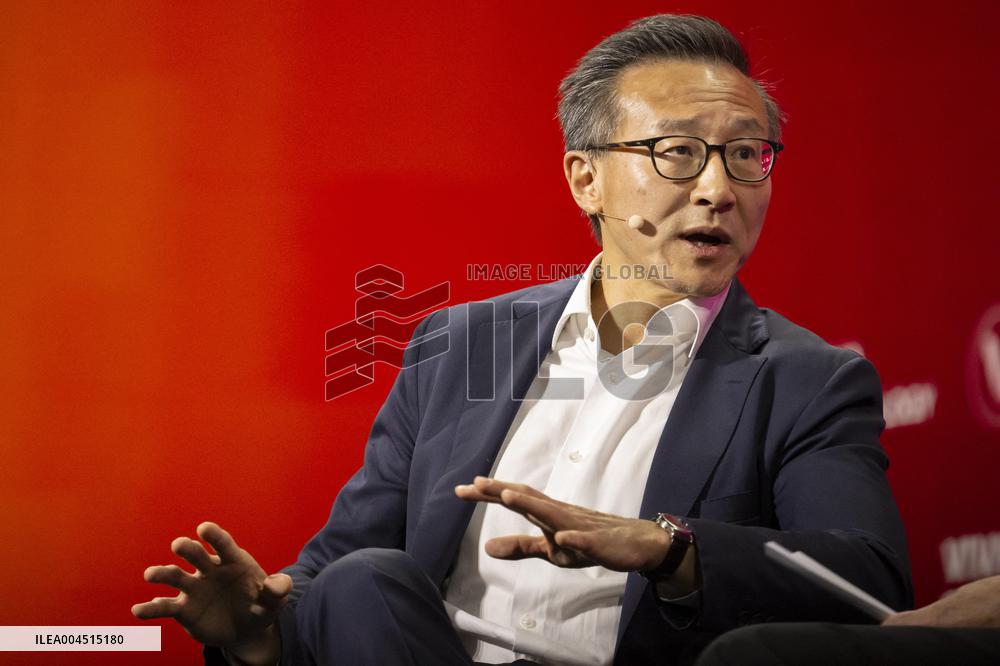 Joseph Tsai At Vivatech - Paris