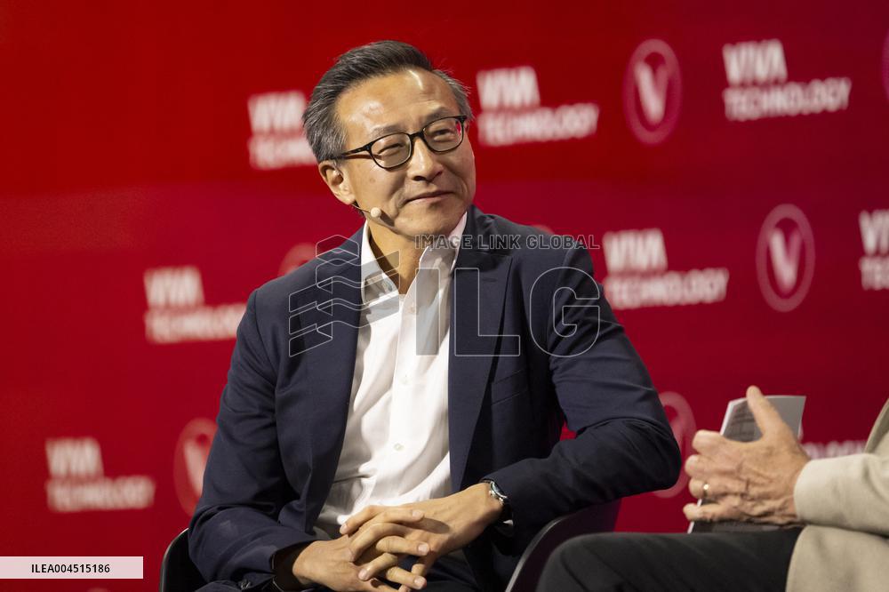 Joseph Tsai At Vivatech - Paris
