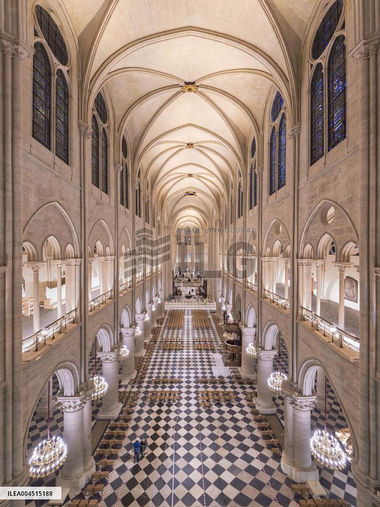 Exclusive - Illustration - The Cathedral of Notre Dame - Paris