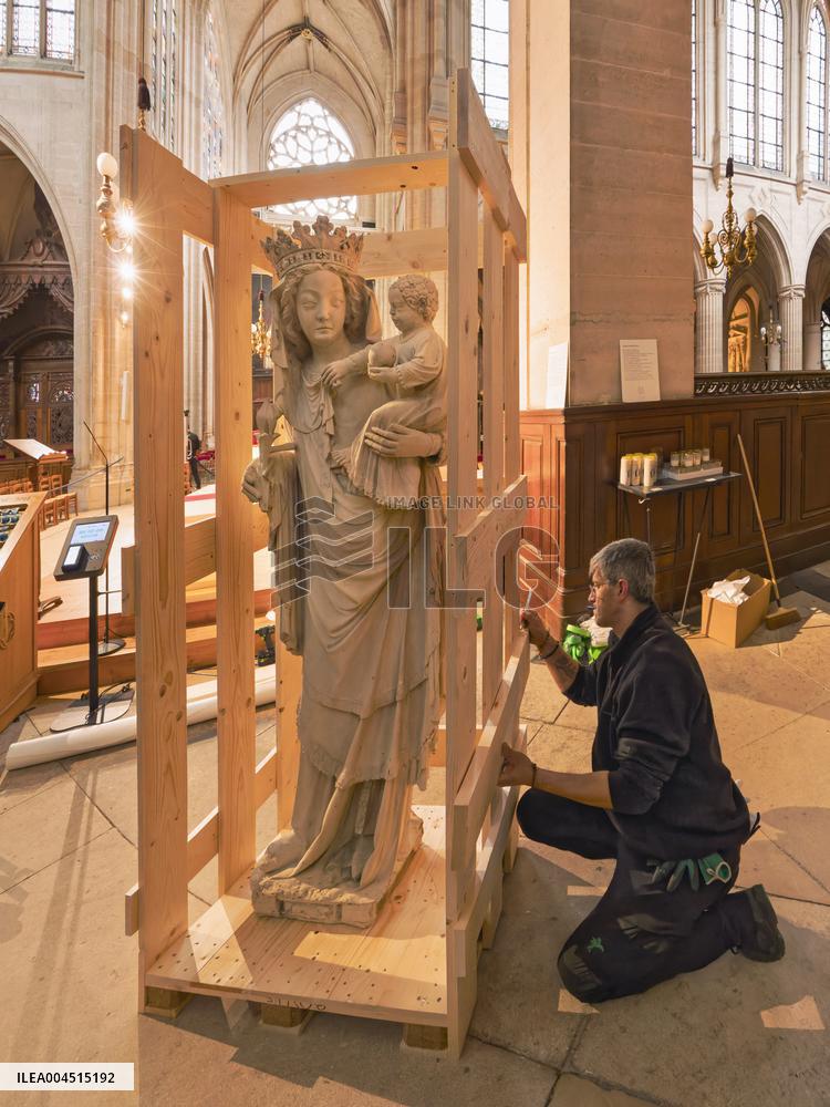 Exclusive - Illustration - The Cathedral of Notre Dame - Paris