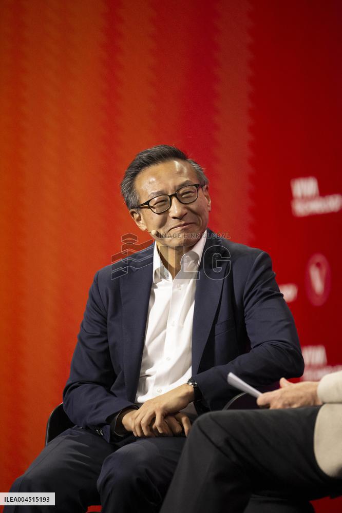 Joseph Tsai At Vivatech - Paris