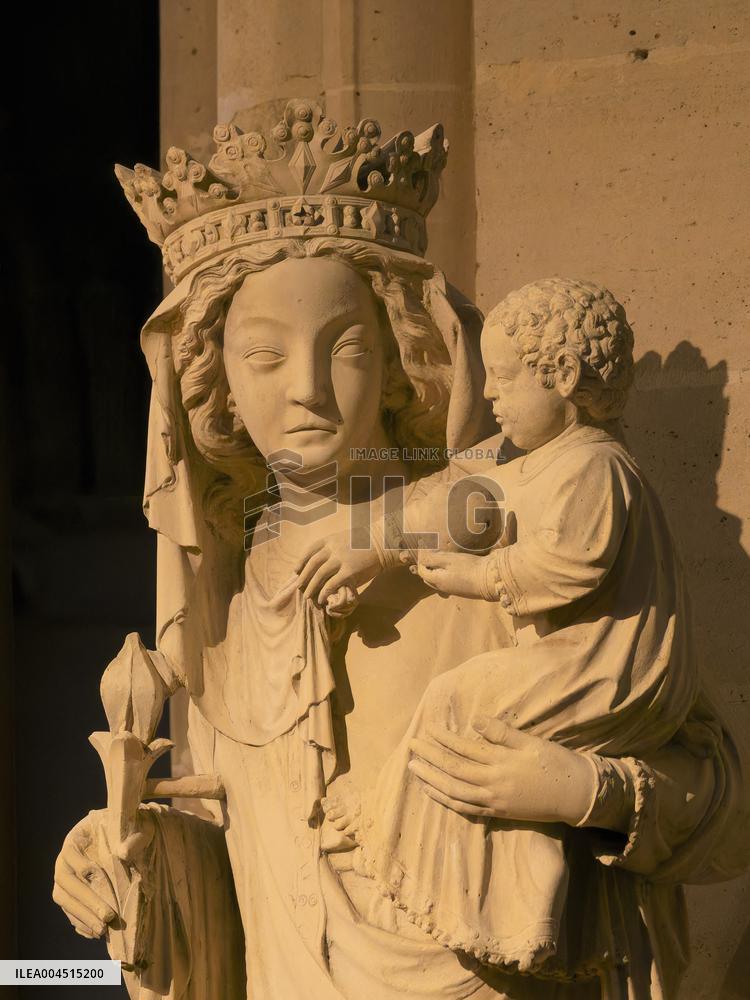 Exclusive - Illustration - The Cathedral of Notre Dame - Paris