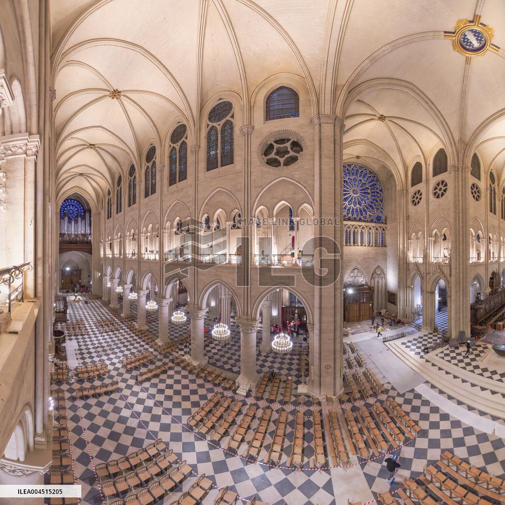 Exclusive - Illustration - The Cathedral of Notre Dame - Paris