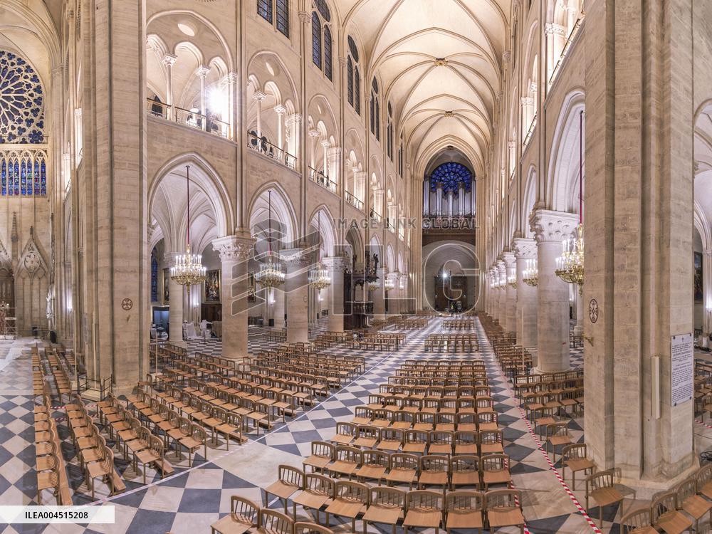Exclusive - Illustration - The Cathedral of Notre Dame - Paris