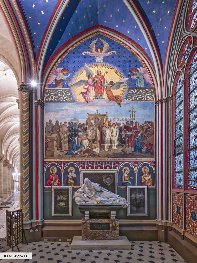 Exclusive - Illustration - The Cathedral of Notre Dame - Paris