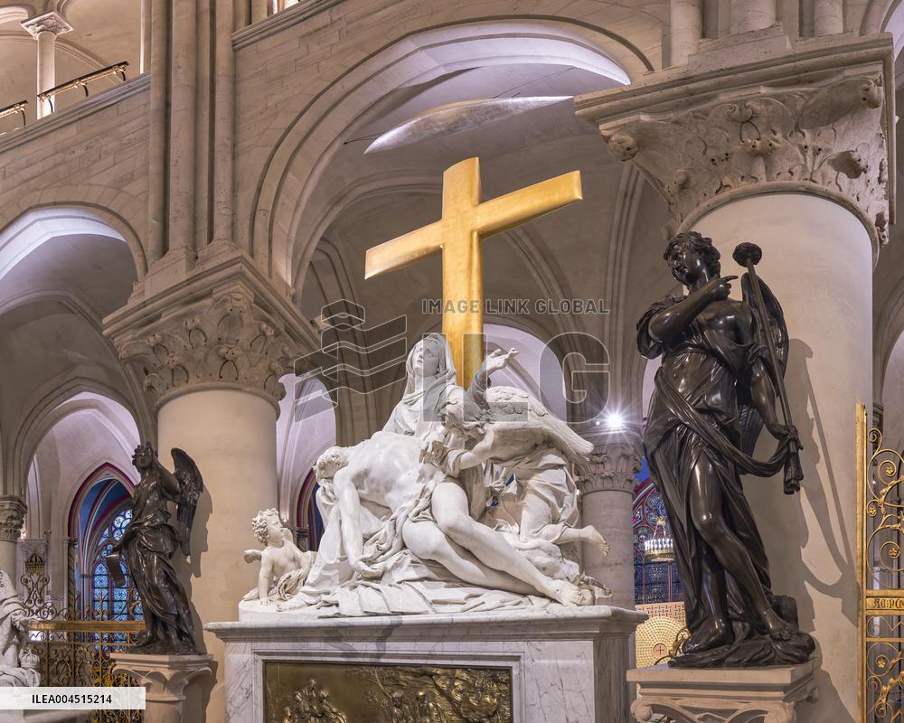 Exclusive - Illustration - The Cathedral of Notre Dame - Paris