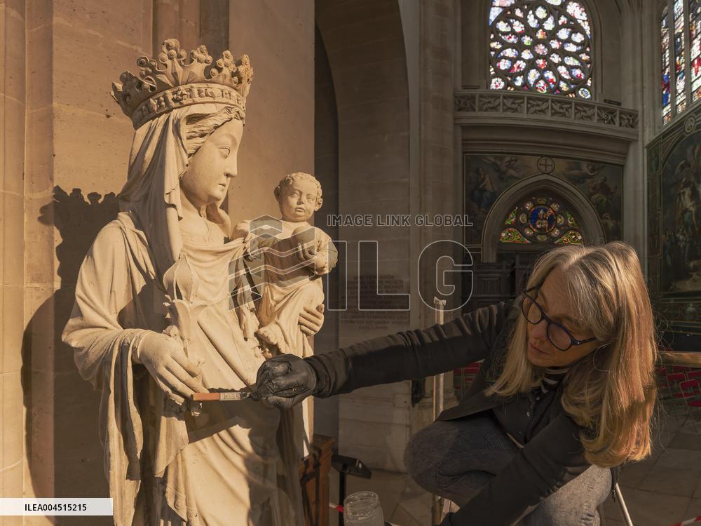 Exclusive - Illustration - The Cathedral of Notre Dame - Paris