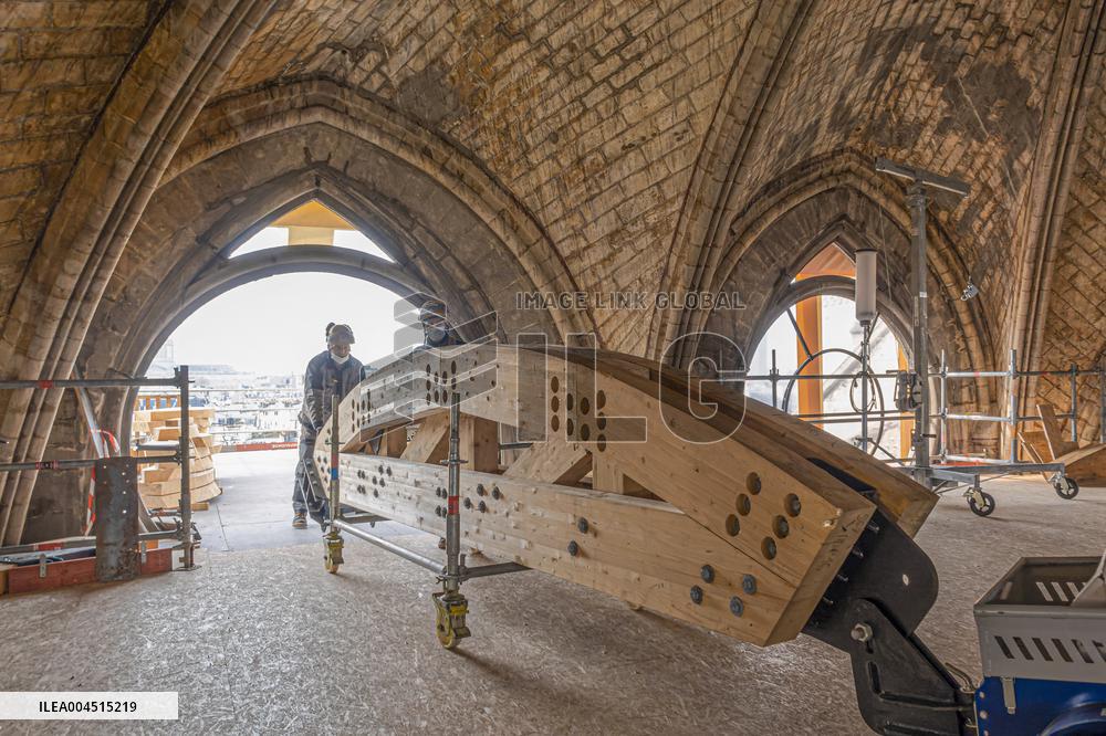 Exclusive - Illustration - The Cathedral of Notre Dame - Paris