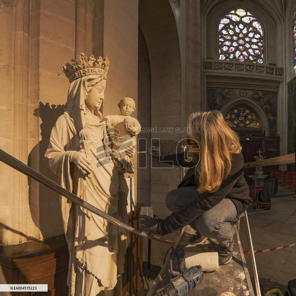 Exclusive - Illustration - The Cathedral of Notre Dame - Paris