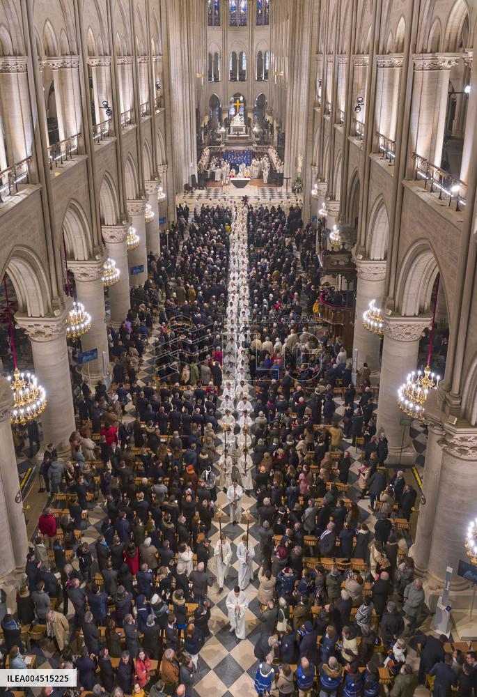Exclusive - Illustration - The Cathedral of Notre Dame - Paris